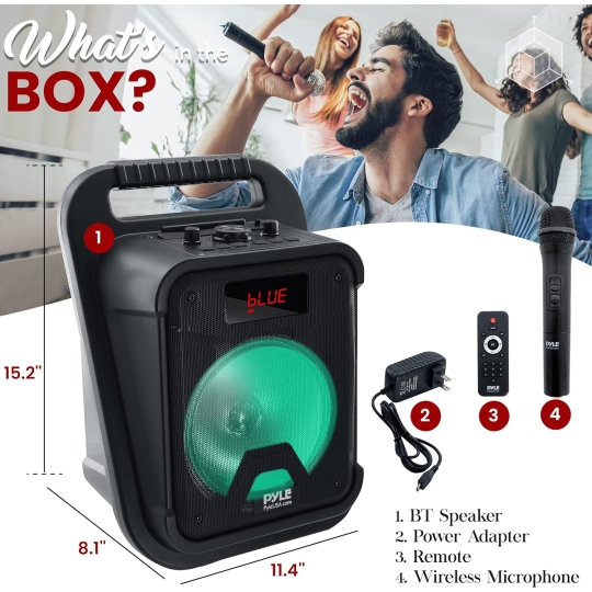 LỄ LỚN & Loa Karaoke Bluetooth từ MỸ: Âm thanh mạnh mẽ, dễ dàng mang theo