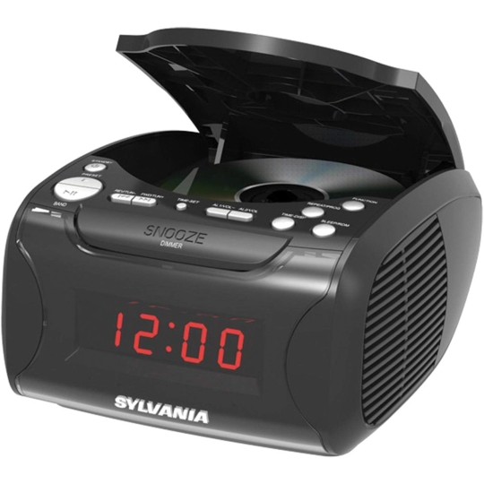 TỰU TRƯỜNG & ĐỒNG HỒ BÁO THỨC KIÊM ĐÀI RADIO VÀ ĐẦU ĐỌC ĐĨA CD
