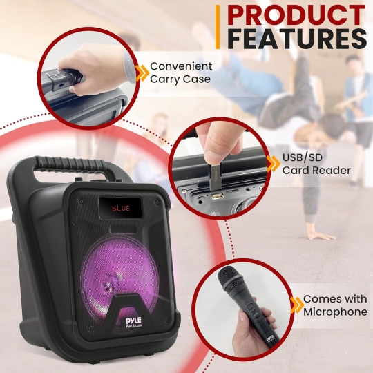 LỄ LỚN & Loa Karaoke Bluetooth từ MỸ: Âm thanh mạnh mẽ, dễ dàng mang theo