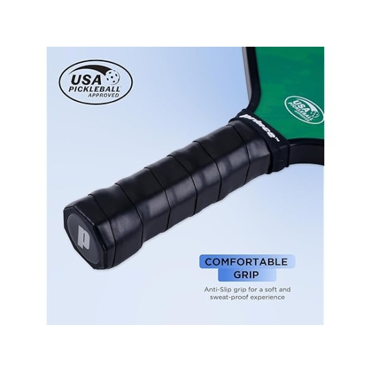 TỰU TRƯỜNG & BỘ ĐÔI VỢT PICKLEBALL SỢI CARBON TỪ PRINCE