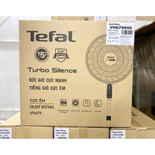 Giảm Giá Sốc! Quạt Đứng Tefal Turbo Silence VH679990 - Điều Khiển Từ Xa, Mát Lạnh Ngay Tại Sale1Ngay.com