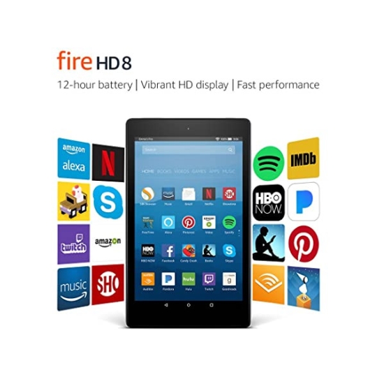 TỰU TRƯỜNG & MÁY TÍNH BẢNG AMAZON FIRE HD 8 INCH