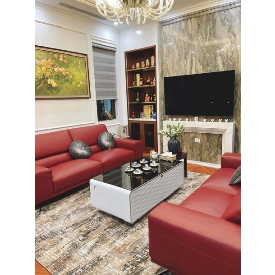 Bàn sofa "thần thánh" CASO Sound & Cool - Tích hợp tủ lạnh và loa
