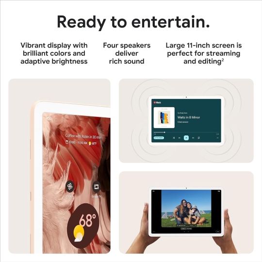 APPLE IPAD & ĐỐI THỦ XỨNG TẦM GOOGLE PIXEL TABLET