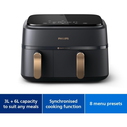 Lễ hội Shopping PRIME DAY & Nồi chiên không dầu "ĐÔI" mới nhất của PHILIPS