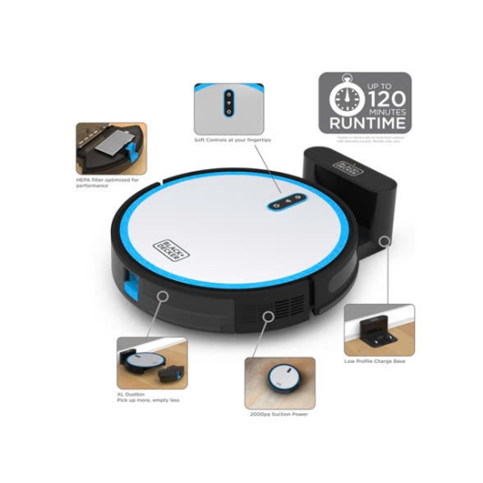 TRUNG THU & ROBOT HÚT BỤI THÔNG MINH BLACK+DECKER (MỸ)