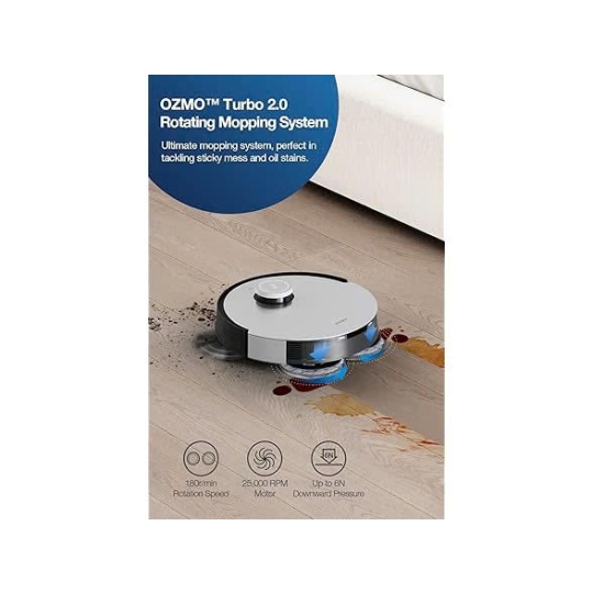 HALLOWEEN & ROBOT hút bụi, lau nhà, tự giặt giẻ lau từ ECOVACS