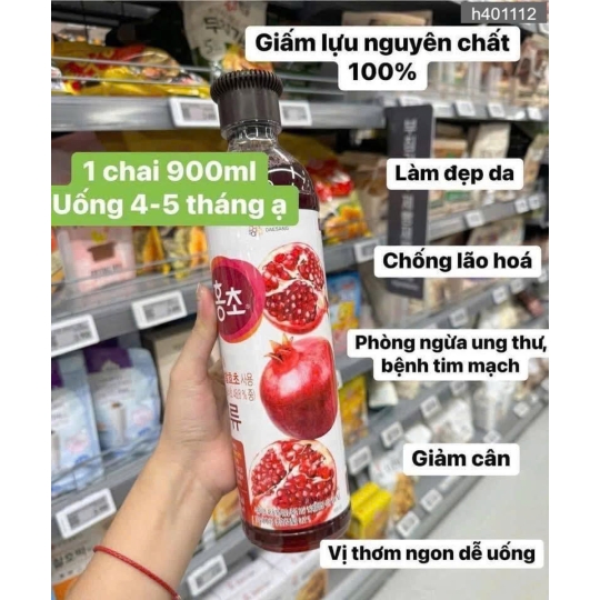 TẾT BÍNH NGỌ 2026 & GIẤM LỰU HỮU CƠ HÀN QUỐC