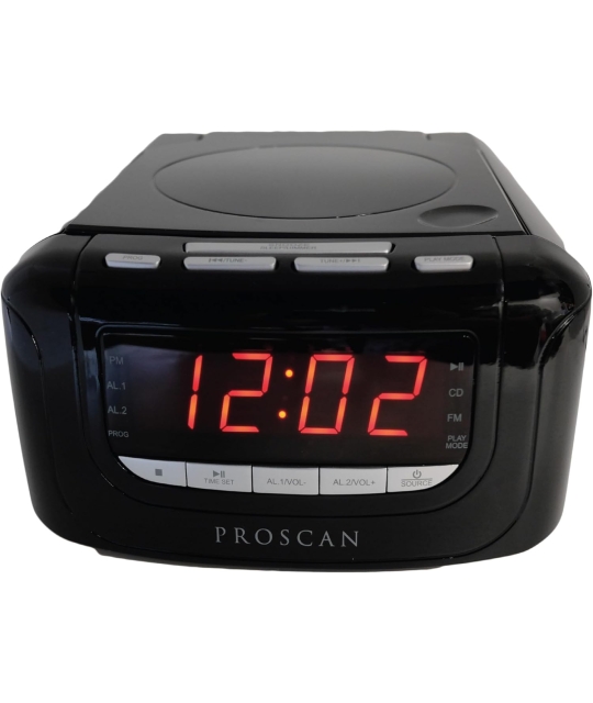 TỰU TRƯỜNG & ĐỒNG HỒ BÁO THỨC KIÊM ĐÀI RADIO VÀ ĐẦU ĐỌC ĐĨA CD